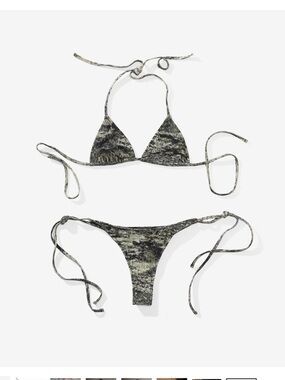Crawling Death Bikini Set in Mountain - Women's Swim